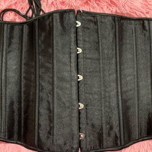 2 Spiral Steel boned underbust corsets 4XL 36” to 38” waist real waist trainer